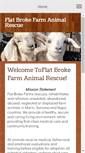 Mobile Screenshot of flatbrokefarm.net